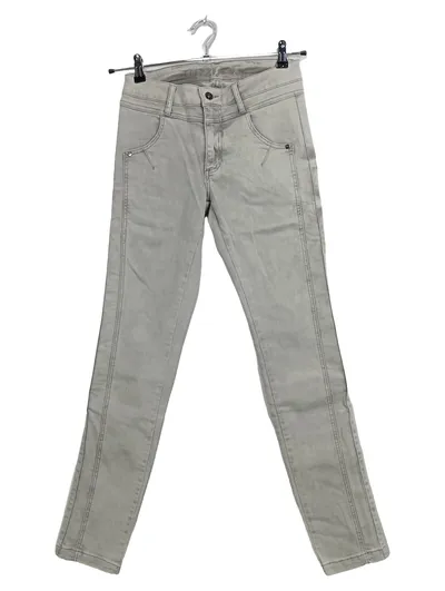 TUZZI Jeans Slim Fit Damen Gr. 36 W28 Grau Stretch Hose