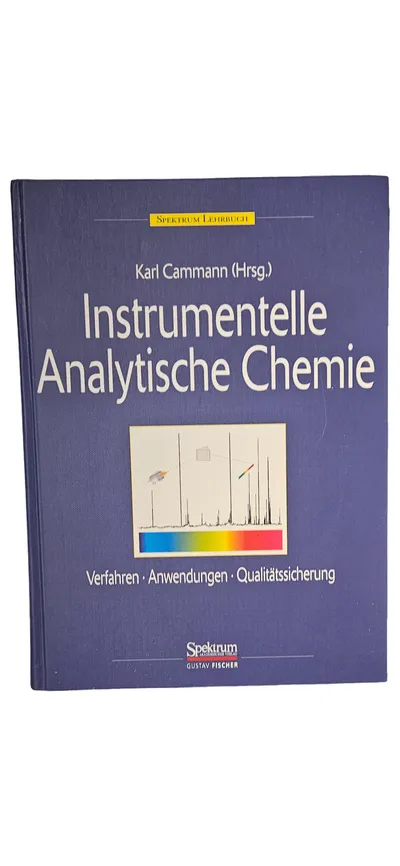 Instrumentelle Analytische Chemie Lehrbuch Cammann Hardcover Fachbuch Analytik