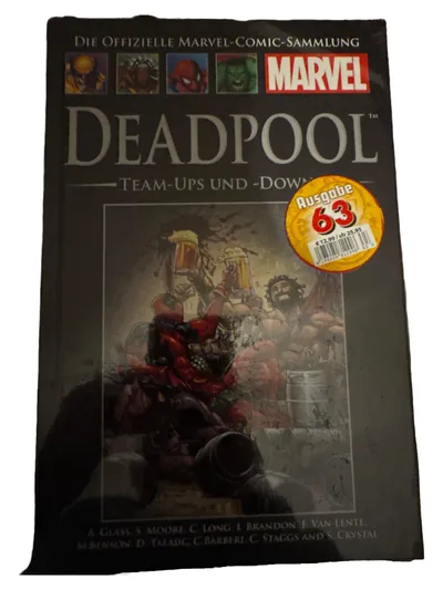 Marvel Comic Sammlung 63 Deadpool Team-Ups und Downs Hardcover Deutsch
