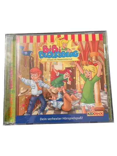 Bibi Blocksberg 122 Chaos im Hexeninternat CD Hörspiel Kinder KIDDINX
