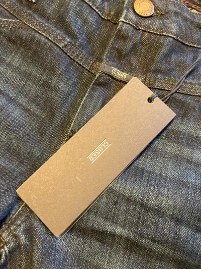 Closed Damen Jeans Regular Fit W31 40 L Blau Baumwolle Stretch