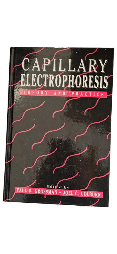 Kapillarelektrophorese Fachbuch Hardcover Grossman Colburn Analytische Chemie