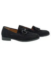 Gabor Comfort Damen Loafer Slipper Wildleder Schwarz Gr. 5.5 / EU 38 1