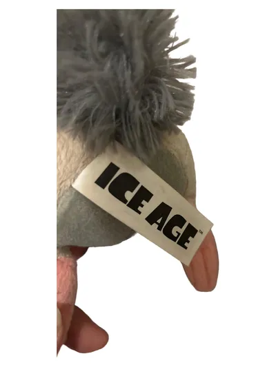 Ice Age Scrat Eichhörnchen Kuscheltier Plüsch Stofftier Beige 21 cm