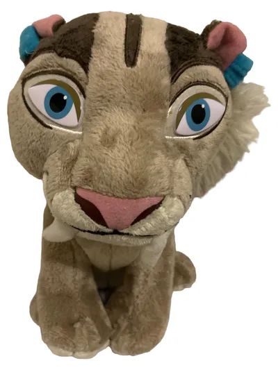 Ice Age Shira Tiger Kuscheltier Plüsch Stofftier Beige 21 cm