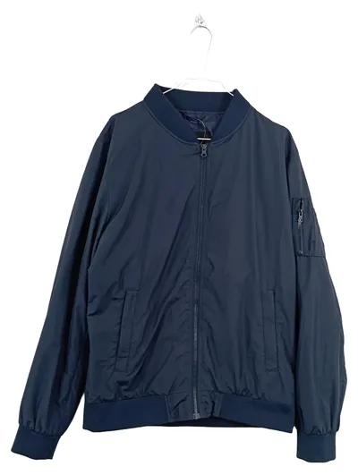 Urban Classics Bomberjacke Herren Gr. L/40 Navy Blau Polyester