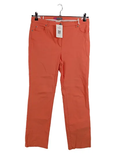 Stehmann Comfort Line Stoffhose Damen Gr. 40 Orange Baumwolle