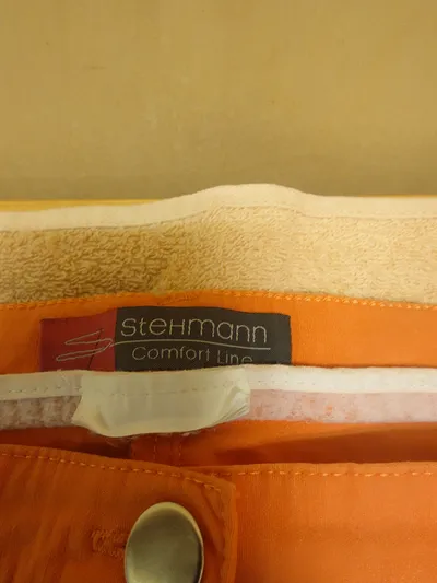 Stehmann Comfort Line Stoffhose Damen Gr. 40 Orange Baumwolle