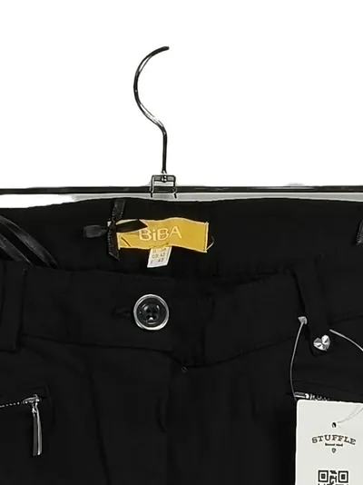 BiBA Damen Anzughose Slim Fit Schwarz Größe 38 Business Hose Reißverschluss