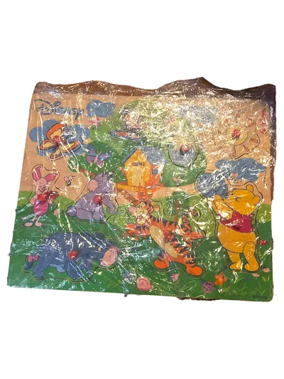 Disney Winnie Puuh Holz Steckpuzzle Kinder Kleinkind Motorik Formenerkennung
