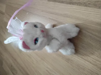 Barbie 1684EQ Baby Kuscheltier Plüsch Katze Weiß 16 cm