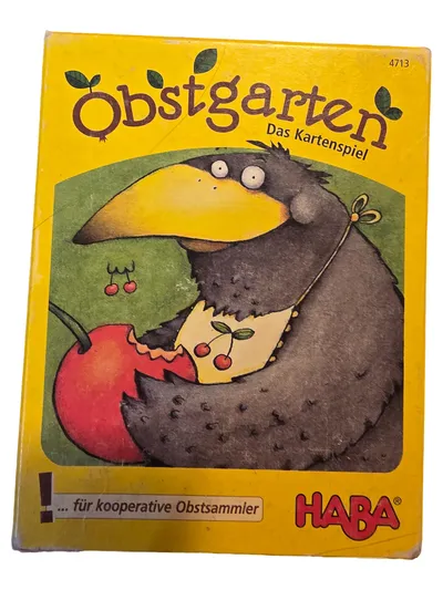 HABA Obstgarten Das Kartenspiel für Kinder kooperatives Familienspiel