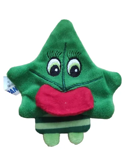 Prospan® Plüschfigur Blatt Grün Baby Kuscheltier 12 cm Werbefigur
