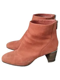 Tamaris Damen Stiefeletten Gr. 42 Orange Modern Reißverschluss 3