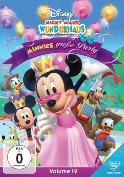 Disney Micky Maus Wunderhaus Minnie Party DVD Kinderfilm Deutsch Englisch