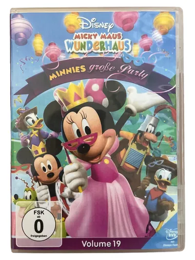 Disney Micky Maus Wunderhaus Minnie Party DVD Kinderfilm Deutsch Englisch