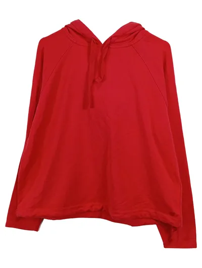 Marc O'Polo Damen Hoodie Kapuzenpullover Gr. S Orange Modal
