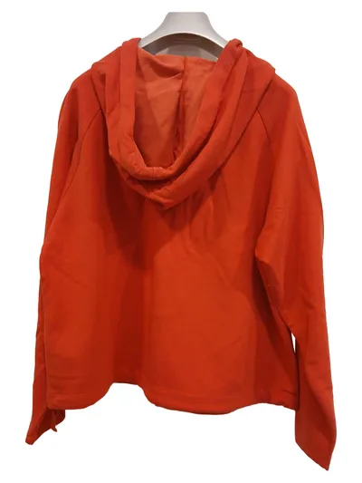 Marc O'Polo Damen Hoodie Kapuzenpullover Gr. S Orange Modal