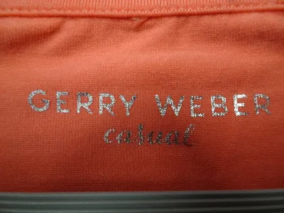 Gerry Weber Damen T-Shirt Gr. 42/XL Rosa Baumwolle Casual Basic