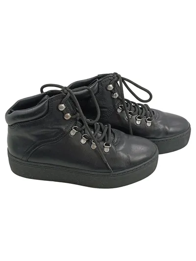 Vagabond Shoemakers Damen Stiefel Gr. 36 Schwarz Leder gefüttert