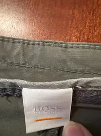 HUGO BOSS Orange Damen Chino Hose Oliv Gr. 38 W29 Baumwolle 2
