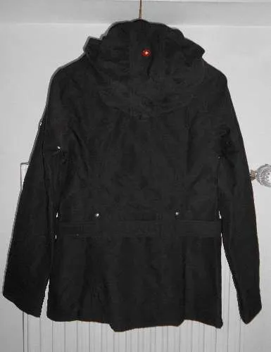 Wellensteyn Damen Windjacke Schwarz Gr. S/36 Kapuze Outdoor