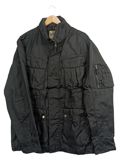 Timberland Herren Field Jacket Outdoorjacke Gr. L/52 Schwarz Nylon