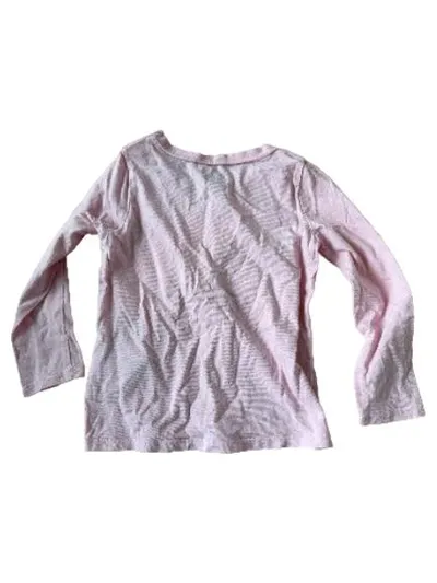 Levi's Langarmshirt Mädchen Gr. 92 Rosa Regenbogen Logo Glitzer