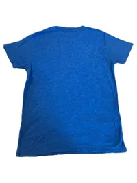 Diesel Herren T-Shirt Blau Logo-Print Gr. M Kurzarm Casual 3