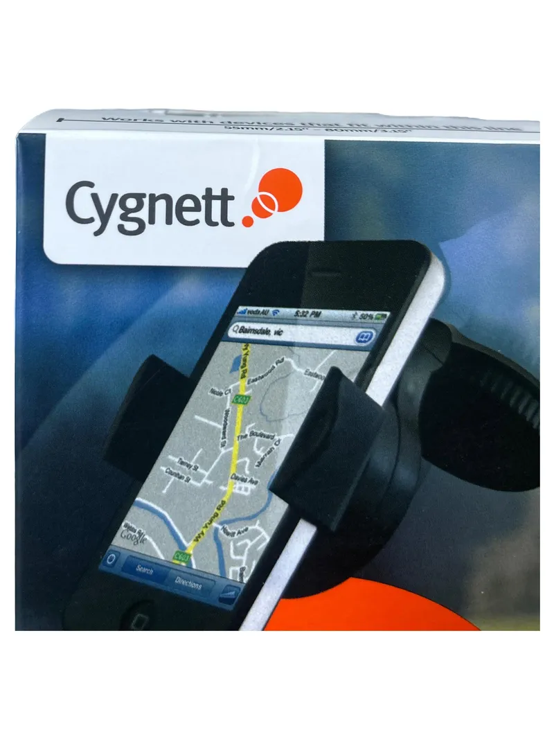 CYGNETT DashView Universal Handyhalterung Auto KFZ Halterung Schwarz 55-80mm 2
