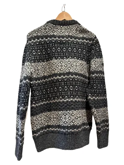 Superdry Herren Pullover Strickpullover Norwegermuster Gr. M Mehrfarbig Winter