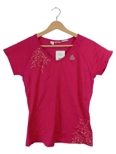 Adidas Damen Sport Shirt Techfit Clima365 Pink Gr. M Kurzarm