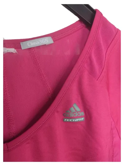 Adidas Damen Sport Shirt Techfit Clima365 Pink Gr. M Kurzarm