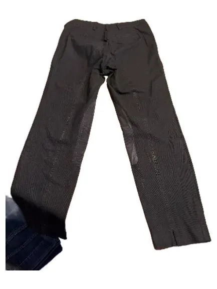 CAMBIO Rachel Reithose Damen Gr. 44 Schwarz Kniebesatz Baumwolle 2