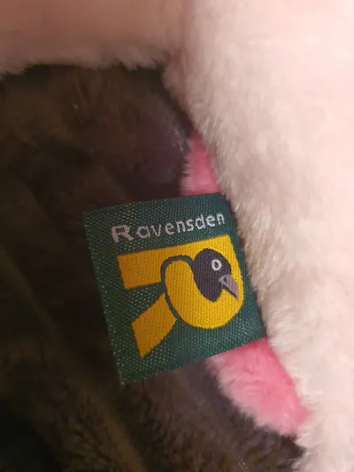 Ravensden Plüschtier Axolotl Rosa Weiß Kuscheltier 20 cm