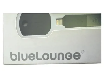 Bluelounge Kii Schlüsselanhänger Ladekabel Lightning iPhone Adapter Schwarz