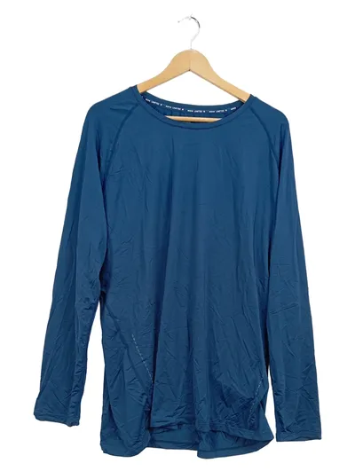 Tchibo Active Limited Herren Sport Langarmshirt Gr. XXL Petrol Funktionsshirt