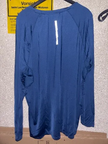Tchibo Active Limited Herren Sport Langarmshirt Gr. XXL Petrol Funktionsshirt
