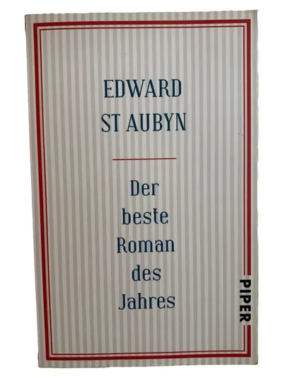 Edward St Aubyn Biografischer Roman Taschenbuch Piper Deutsch