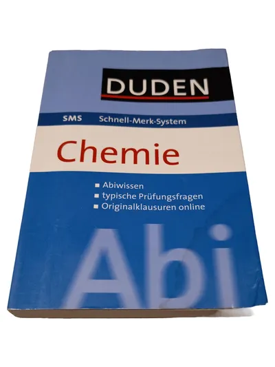 Duden Chemie Abi Abitur Prüfungsvorbereitung Fachbuch Taschenbuch Deutsch