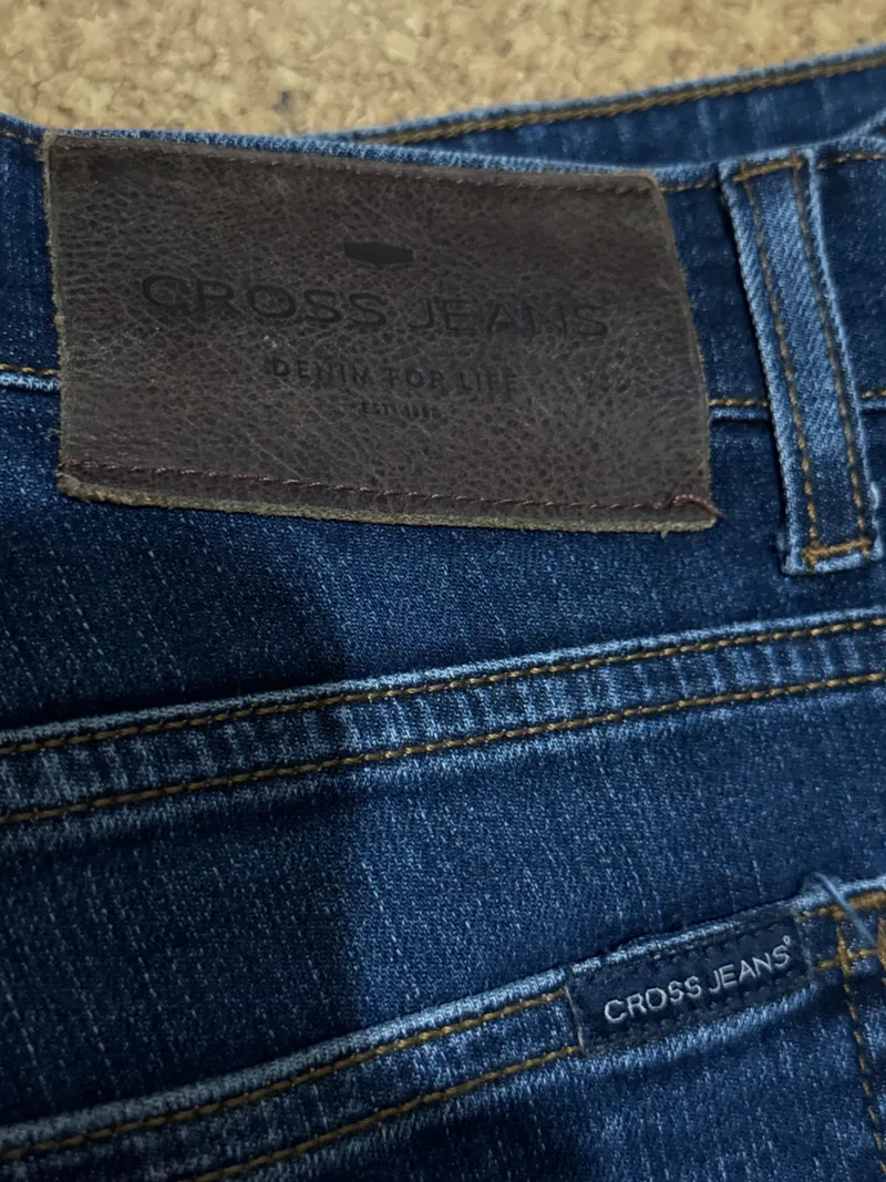 Cross Jeans Herren Jeans Shorts Blau W32 Denim Bermuda Kurze Hose 6