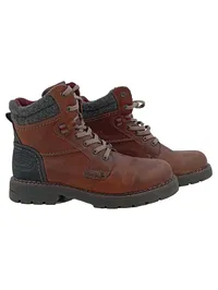 AM Shoe Company Herren Stiefel Gr. 45 Braun Leder Limited Edition 1