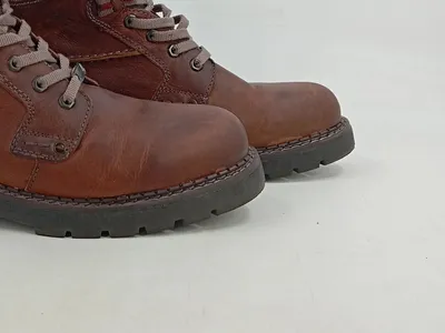 AM Shoe Company Herren Stiefel Gr. 45 Braun Leder Limited Edition