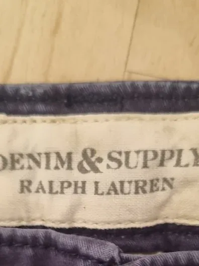 Ralph Lauren Denim & Supply Chino Stoffhose Herren W30 Blau 6