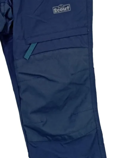 SCOUT Kinder Outdoorhose Gr. 152 Blau Polyamid Elasthan