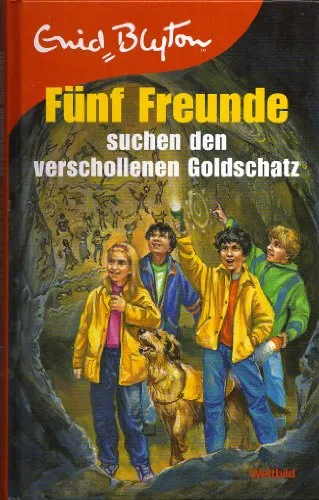 Enid Blyton Fünf Freunde suchen Goldschatz Abenteuerroman Taschenbuch