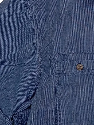 s.Oliver Herren Kurzarm Freizeithemd Blau Gr. 50;L