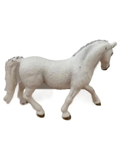 Schleich Lipizzaner Stute Pferd Spielfigur weiß 14 cm