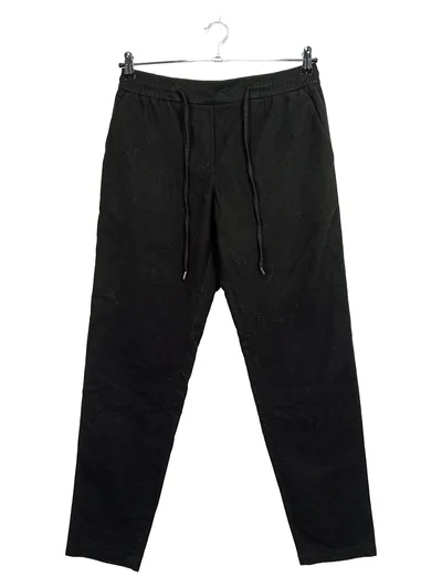 Esprit Stoffhose Damen Gr. 38 Schwarz Jogger Style Elastikbund