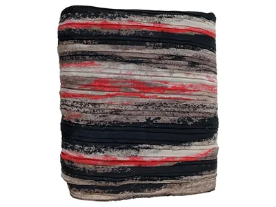 s.Oliver Damen Schal Viskose Gestreift Modern Casual 160x49 cm